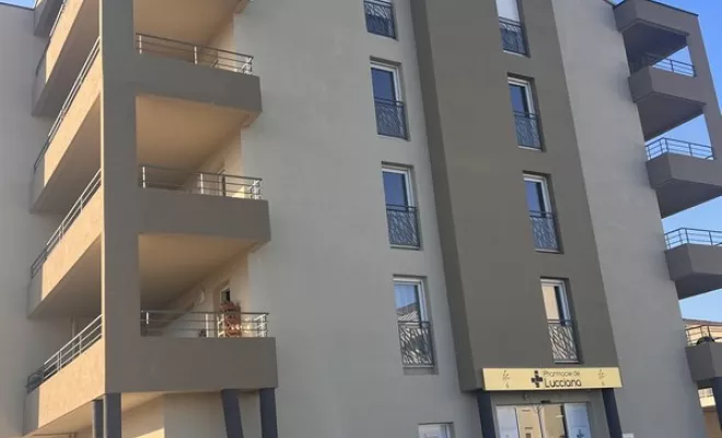 garde-corps et brises vues bâtiment lucciana
