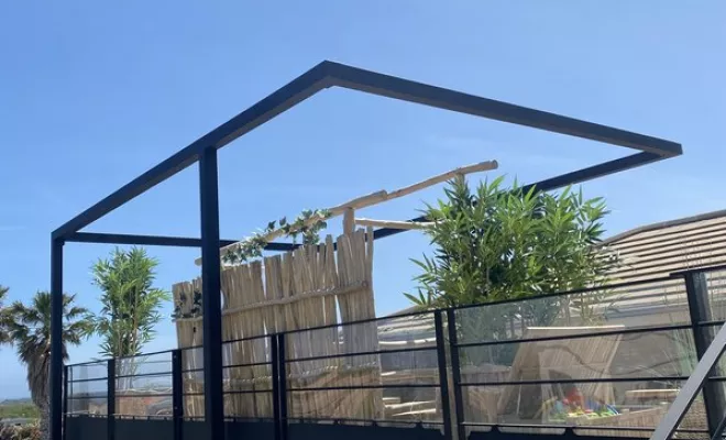 chassis pergola moderne
