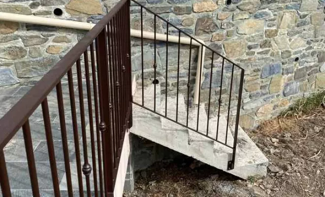 garde-corps descente escalier