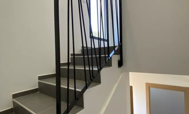 garde-corps intérieur "Mikado"