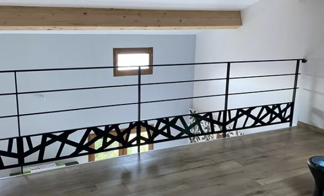 garde-corps mezzanine intérieur