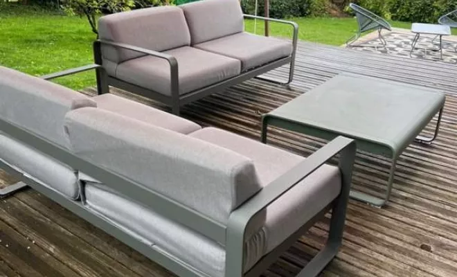 Magazine femina Mobilier FERMOB, Biguglia, CORSE METALLISATION